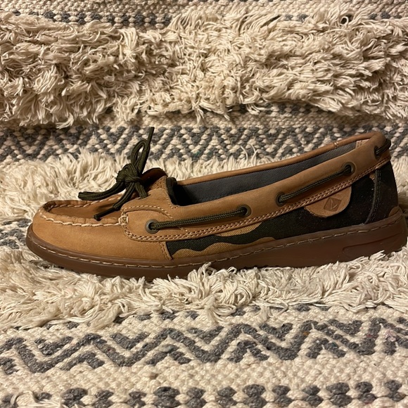 Sperry Starfish Boat Shoes with Camo - Picture 4 of 13